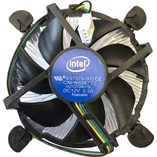 Baosity CPU Cooler Fan Heatsink with 4 Heat Pipe 12cm 9leave Cooling for AMD#1 